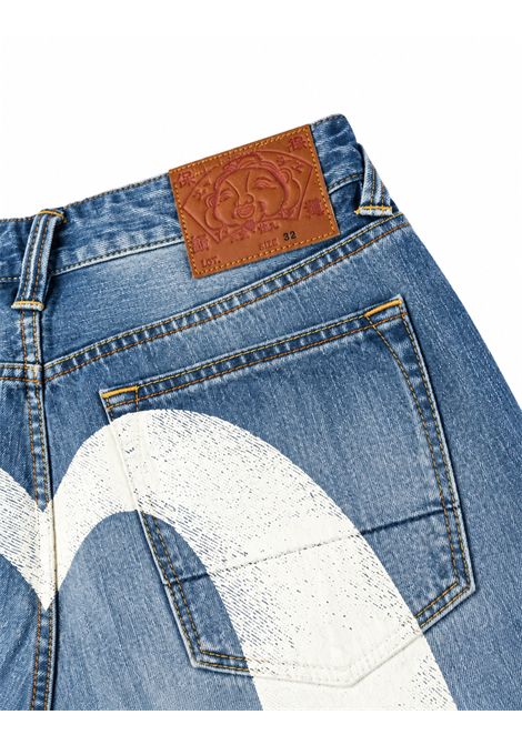 Jeans 5 tasche EVISU | 2EAHTM5JE1246INDM MID TONE INDIGO